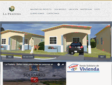 Tablet Screenshot of lapraderapanama.com